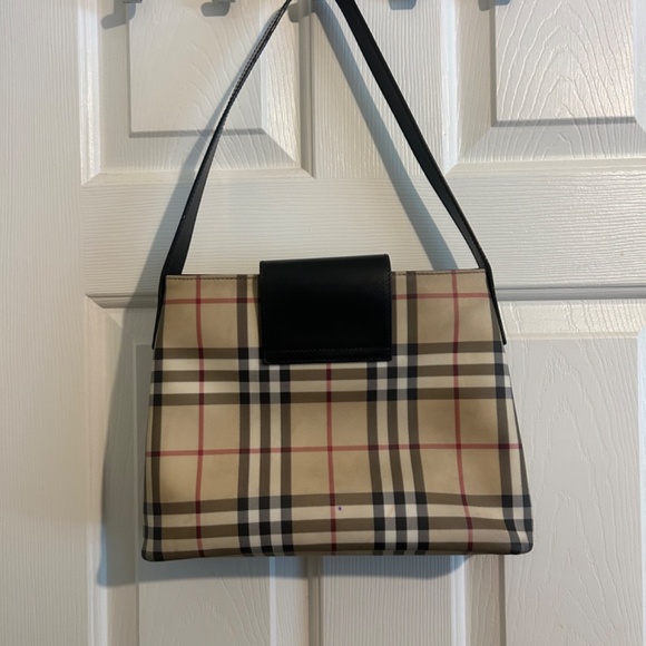 Authentic Burberry Nova Check Hand-Shoulder Bag - Picture 2 of 7
